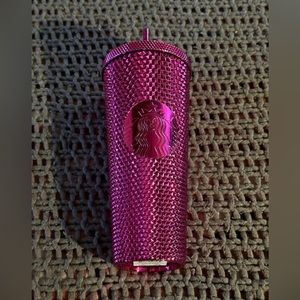 Starbucks Sangria Studded Tumbler 2022 Fall Winter Holiday Bling (24 oz - Venti)